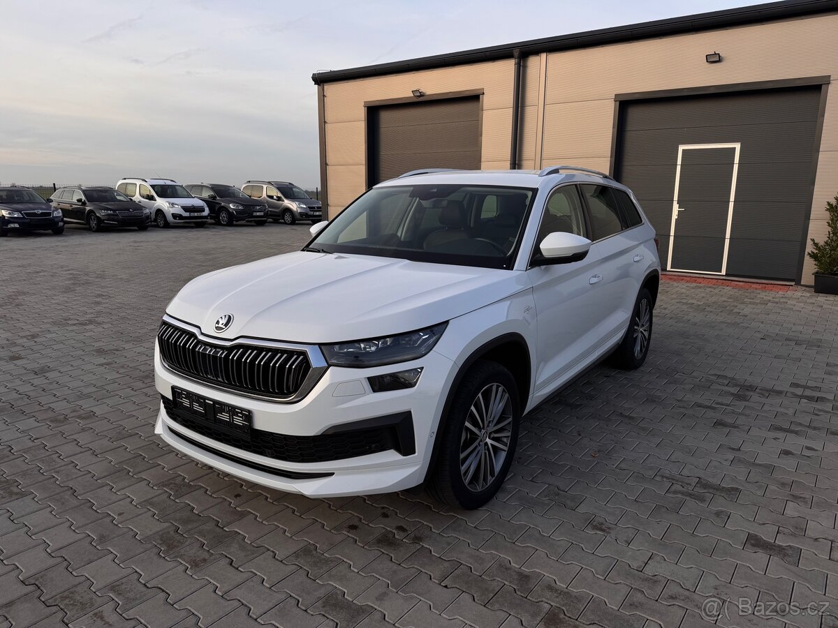 REZERVACE Škoda Kodiaq, L&K, 147kw, 4x4, webasto, Tažné - 2