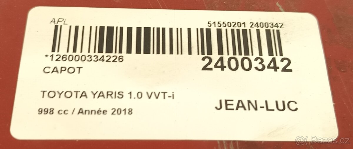 Kapota Yaris - 2