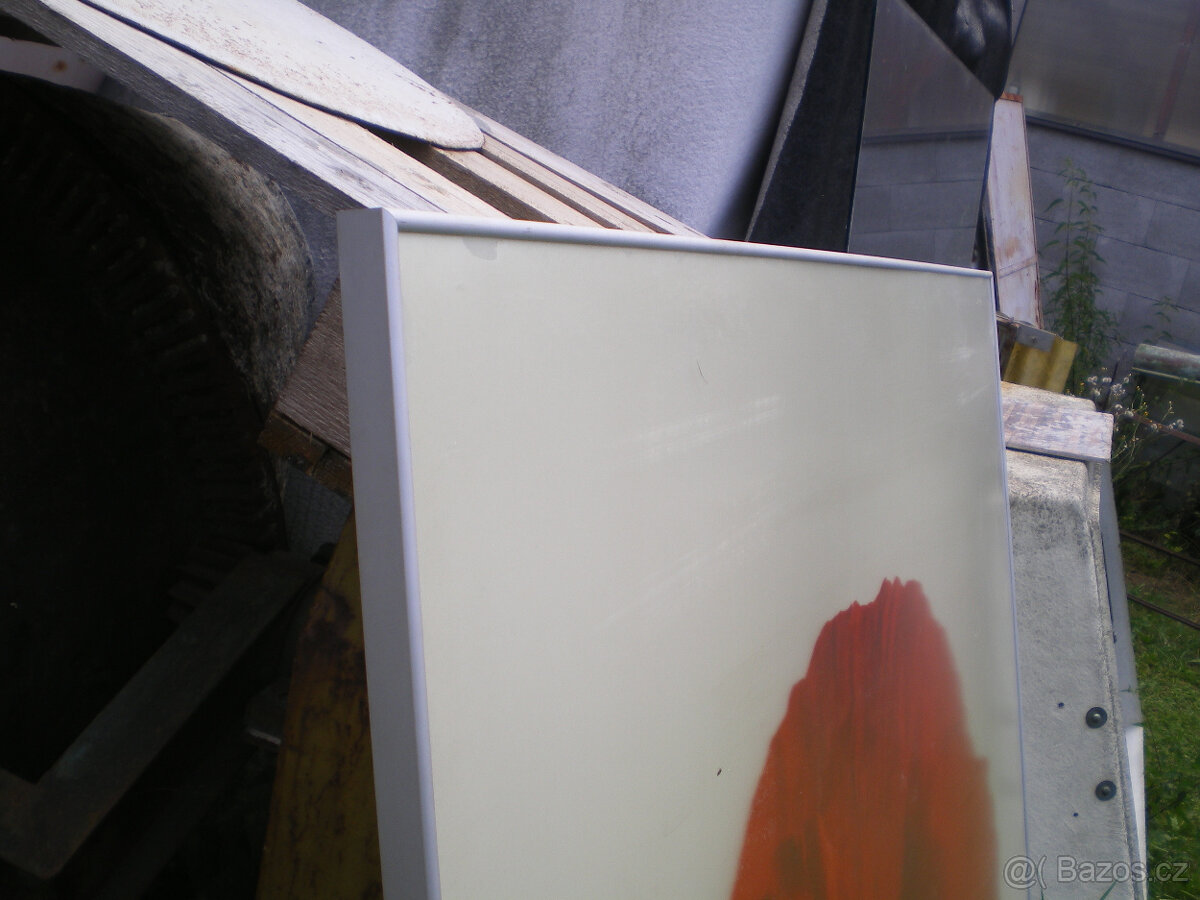 Velkoplošný obraz v hliníkovém rámu - 135 x 135 cm. - 2