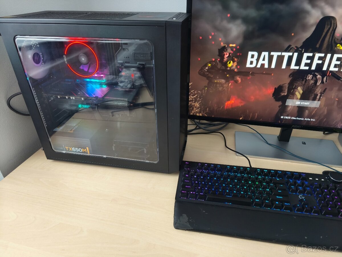 Herní 8-jádro Ryzen 7 /32GB DDR4/AMD RX 5600XT/SSD 1TB/W11 - 2