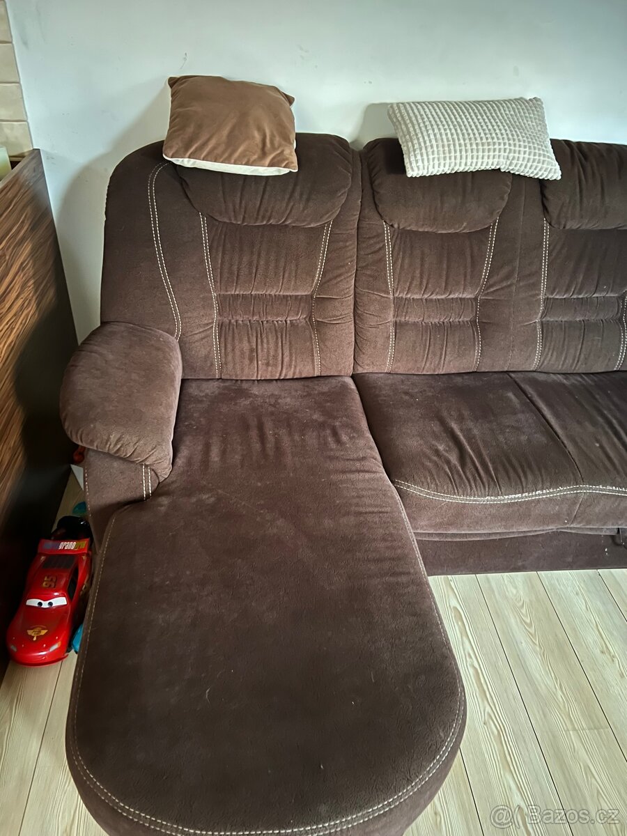 Rozkládací sedací souprava do U - 2