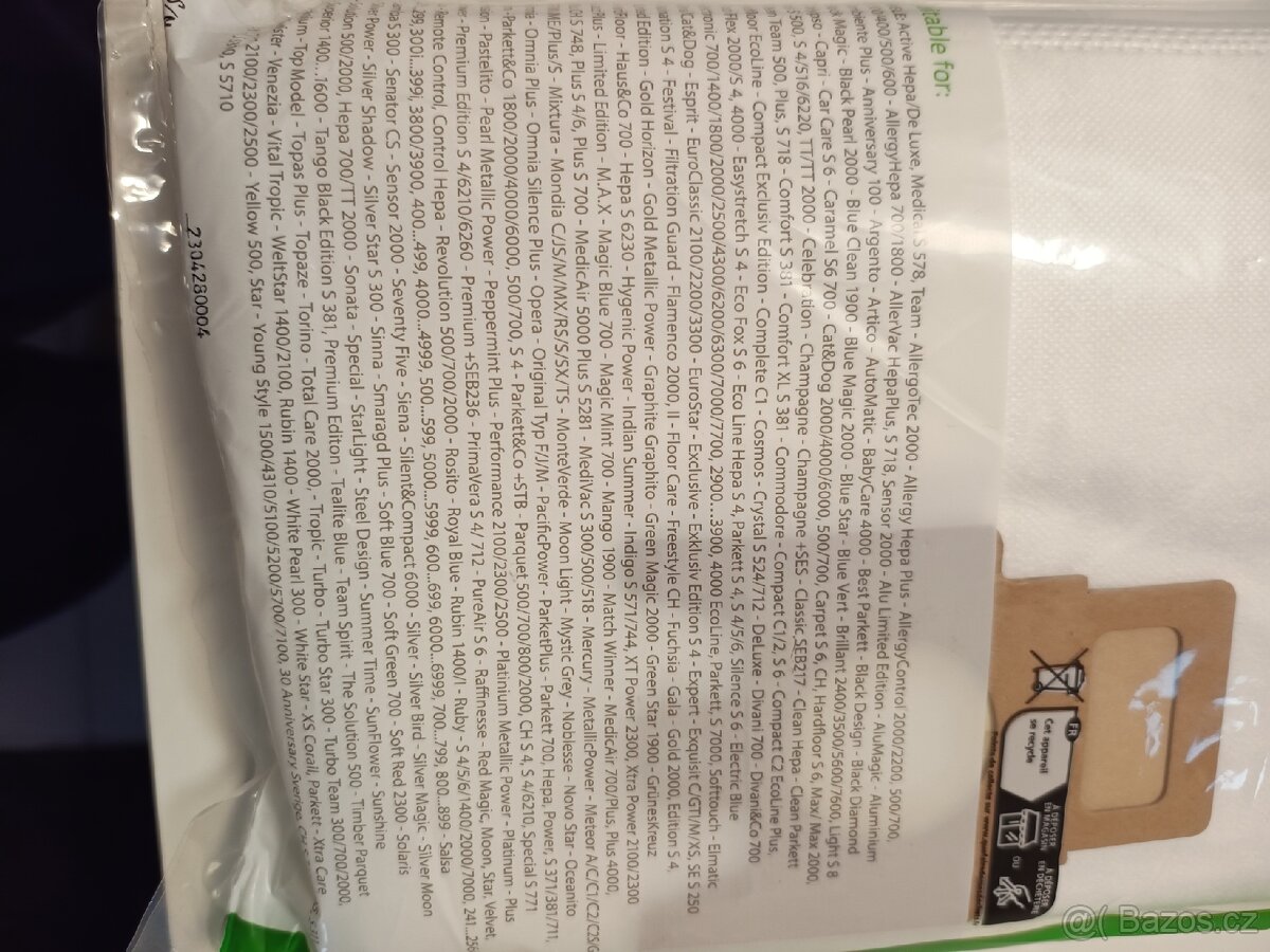 Sáčky do vysavače Miele typ GN - 2