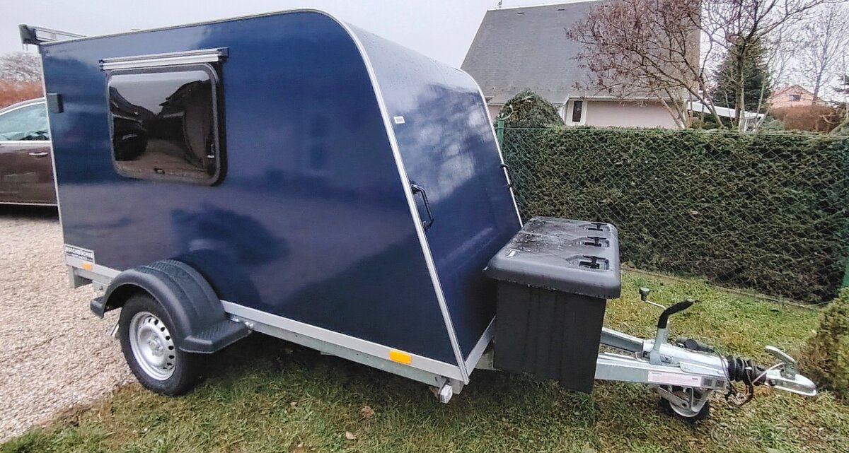 Minikaravan 2023 - bržděný, markýza, předstan, - 2
