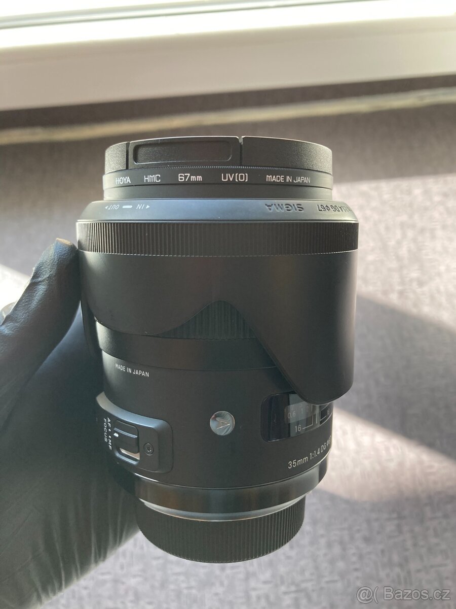 SIGMA ART 35mm/1.4 DG pro Nikon + UV ochranný filtr - 2