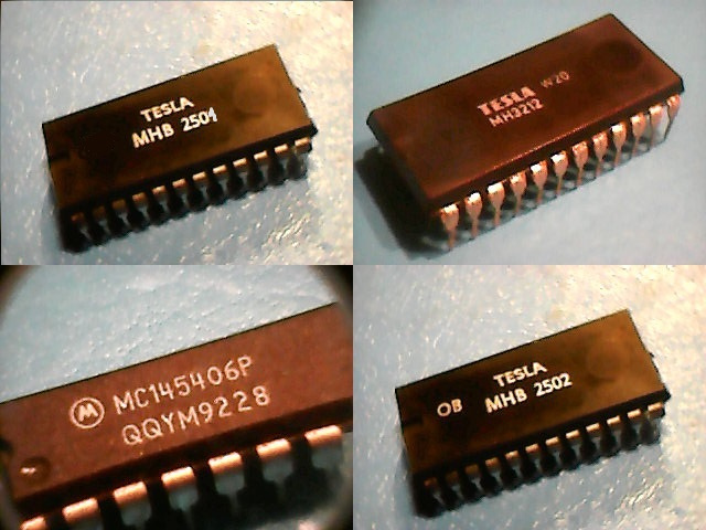 Integrované obvody TESLA a zahraniční, hybridní - 2