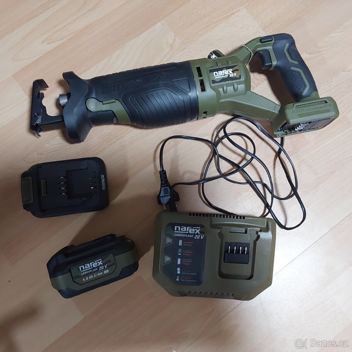 Aku pila ocaska Narex včetně baterií a nabíječky - 2