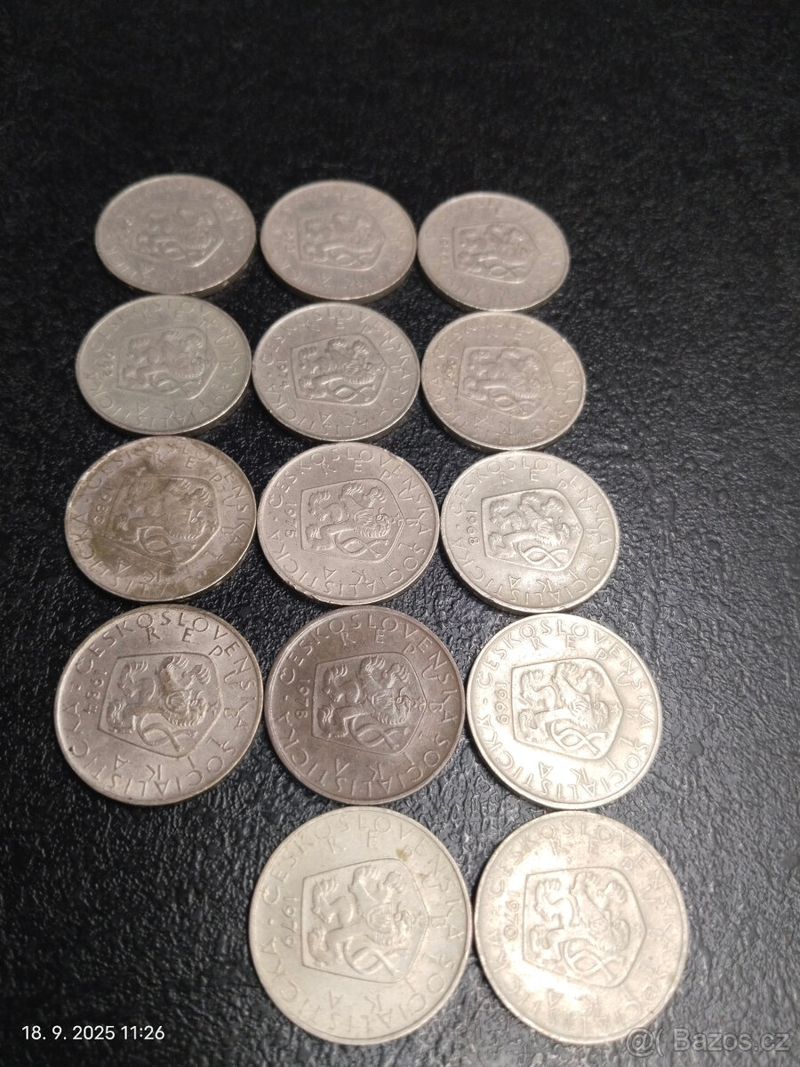 14x 5kčs Československo - 2
