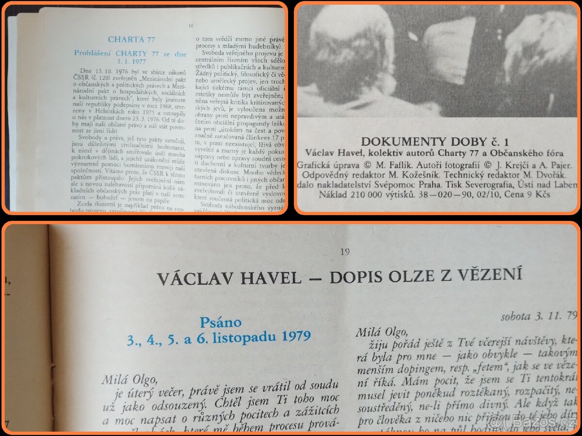 Dokumenty doby - Havel ...do r. 90 - 2