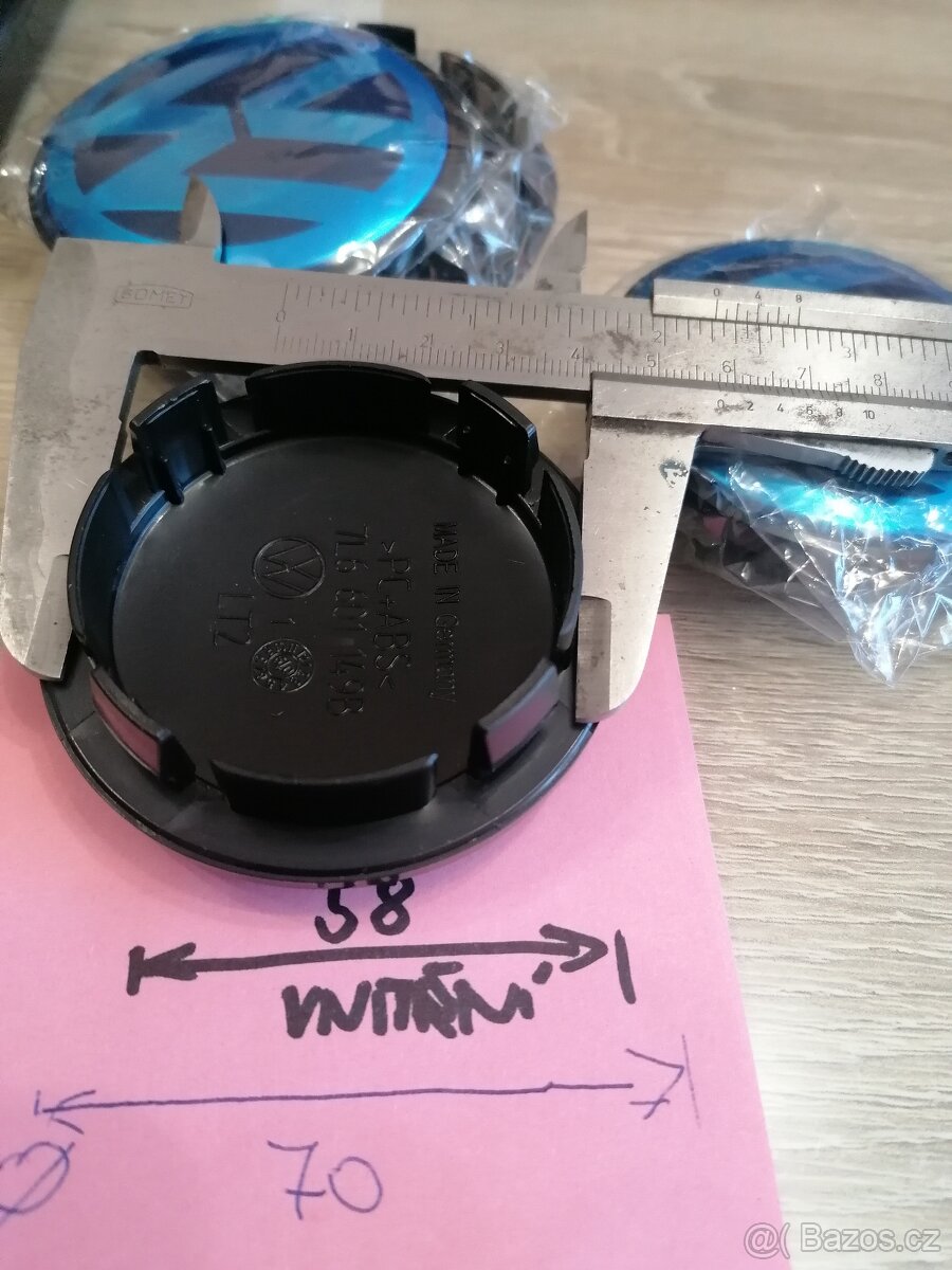 Středové krytky na kolo - 2