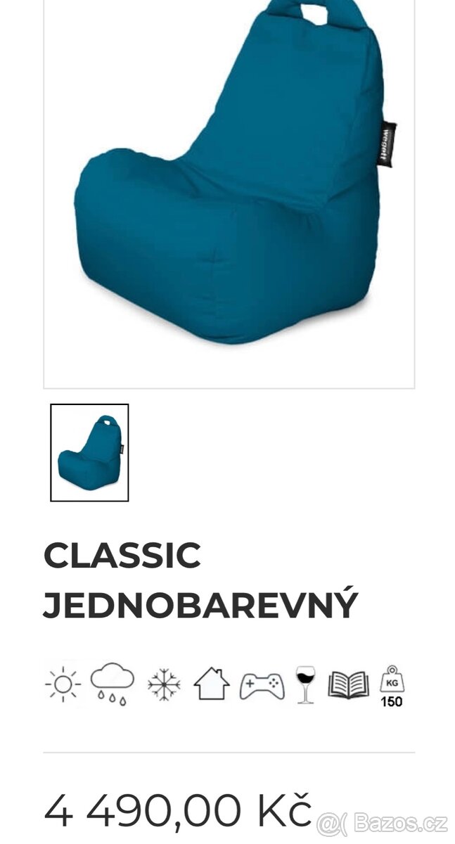 Pytel na sezení Wegett - 2