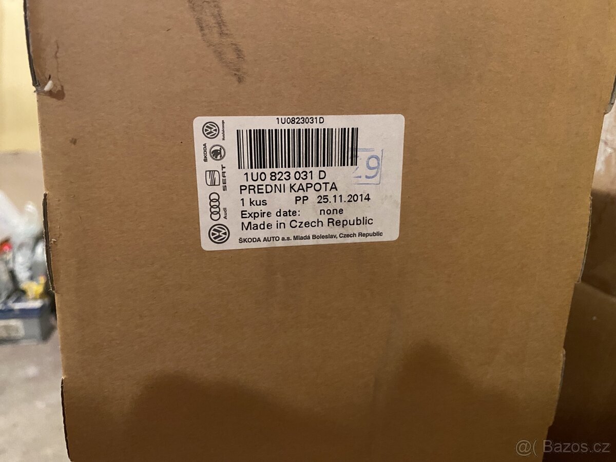 Nová Originál kapota Octavia 1 - 2