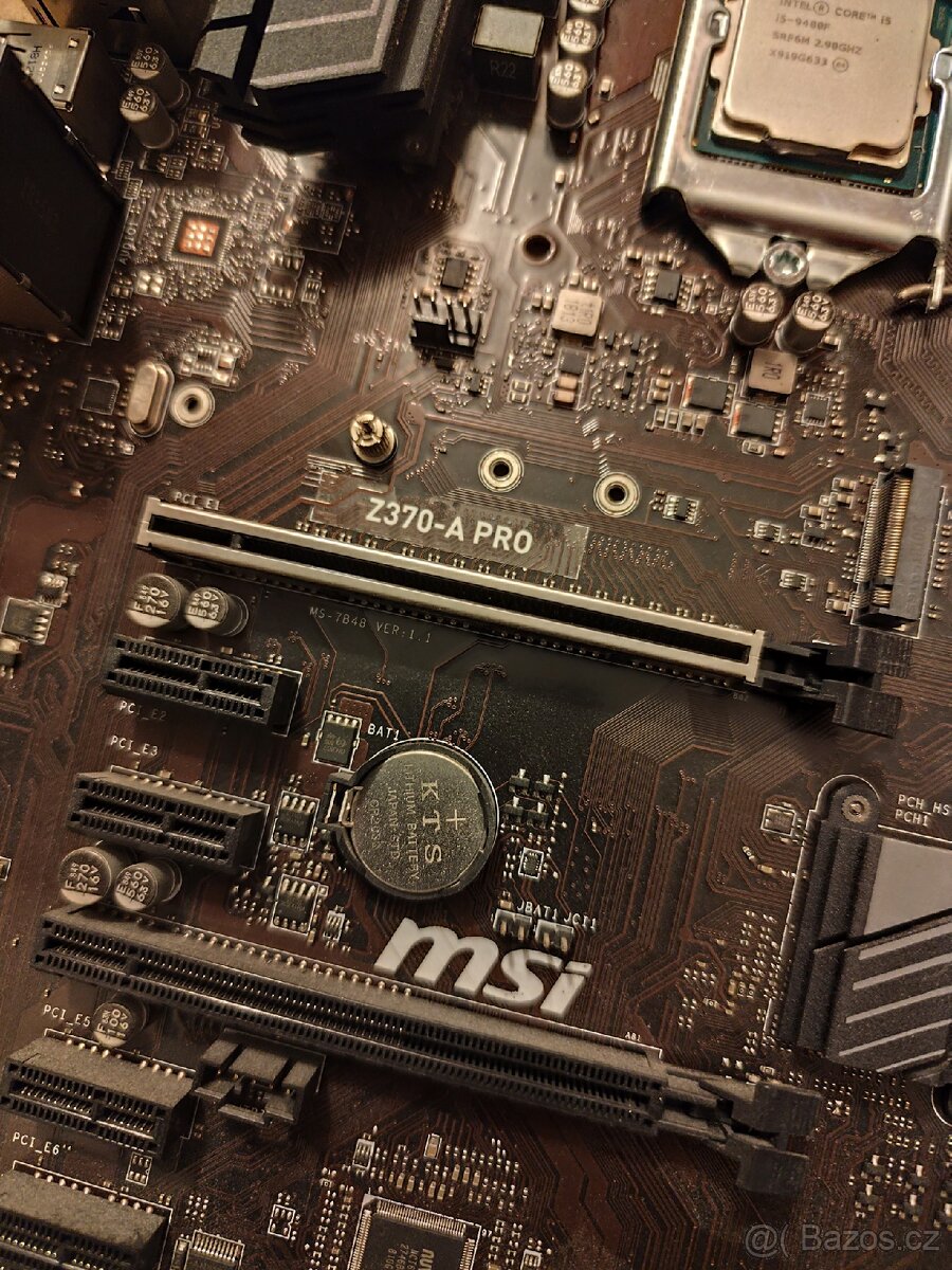 MSI Z370+procesor i5 9400f - 2