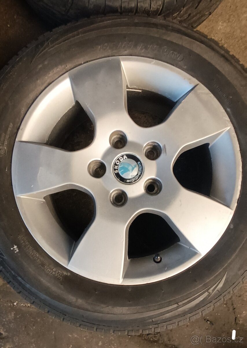 5x112 R15 Originál Škoda - 2