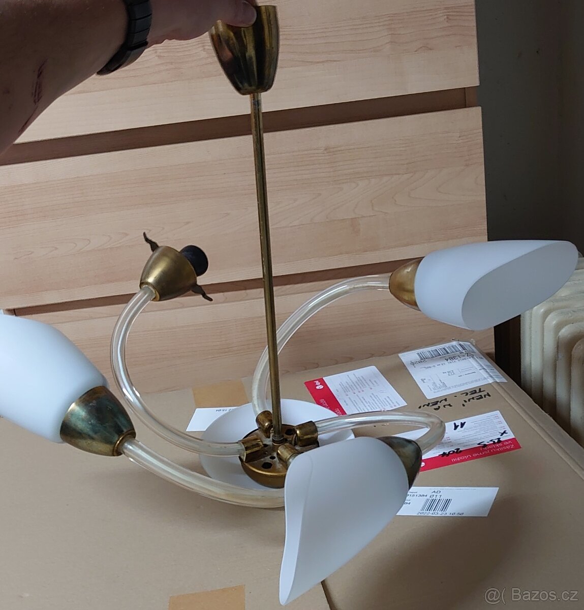 Retro lustr Brusel - 60. léta. - 2