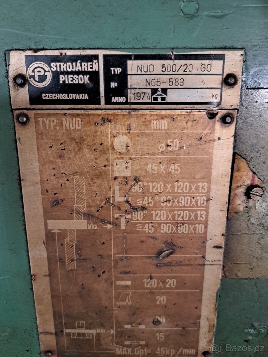 Nůžky na profily - 2