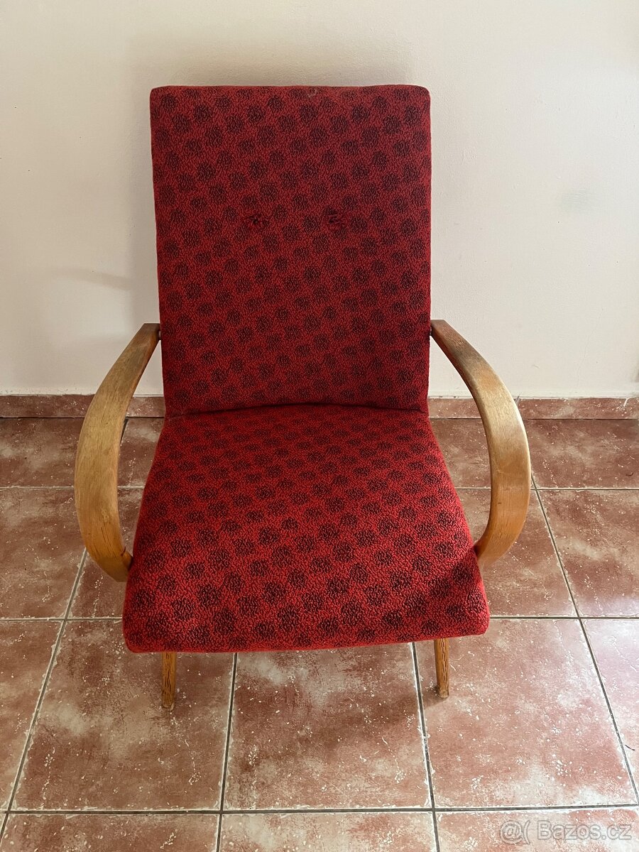 Retro křesílko J. Šmídek - 2