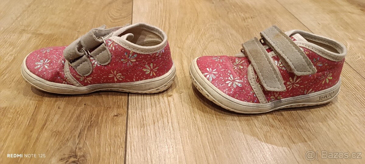 Plátěné boticky Jonap, vel. 23 - 2