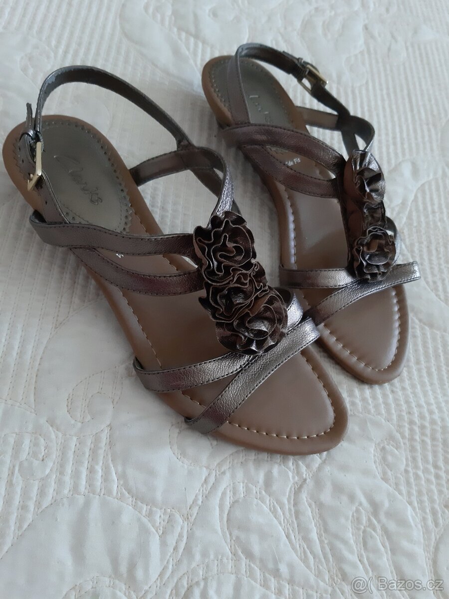 Kožené sandálky "Clarks", vel. 40 - 2