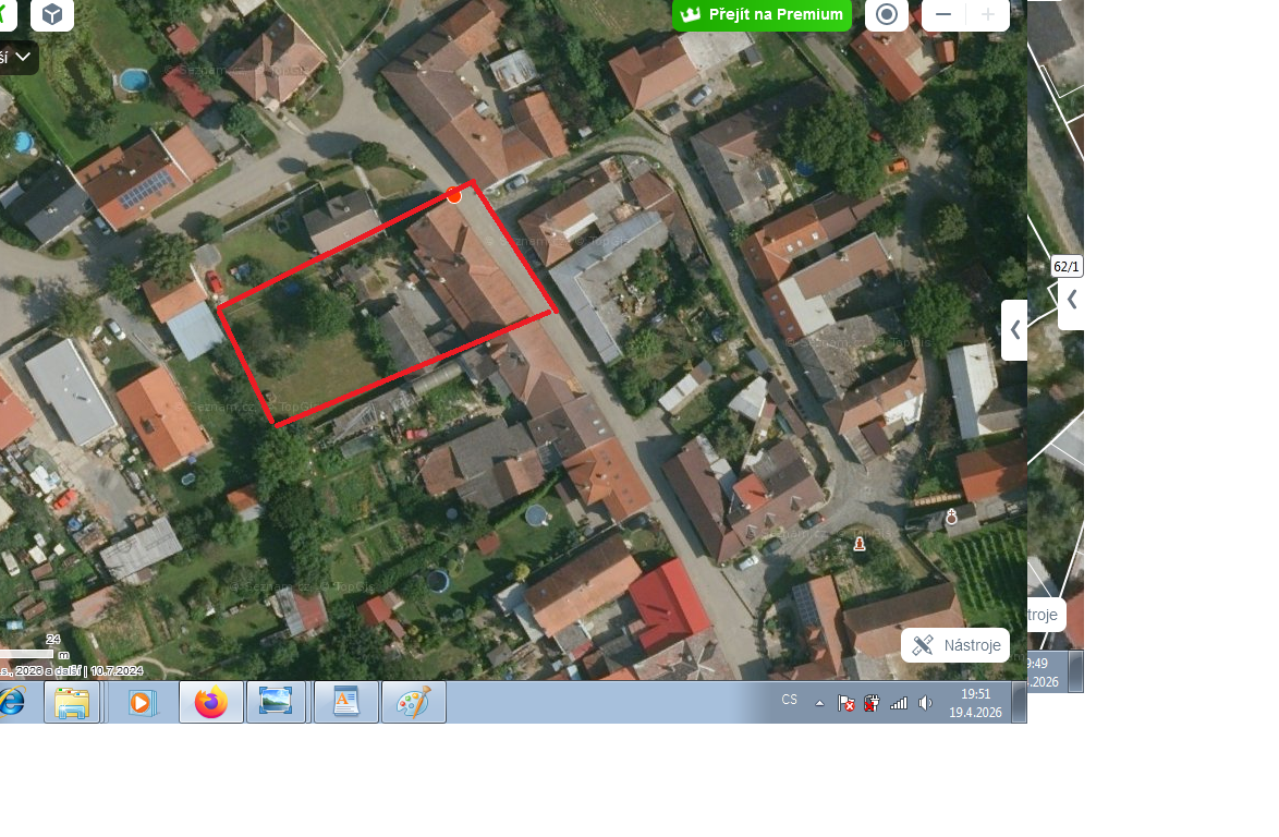 Stavební pozemek Modrá 1300m2 - 2