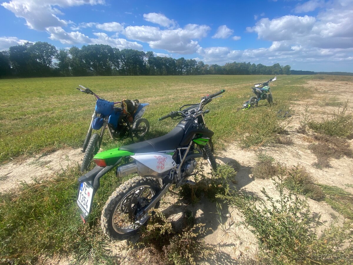 Prodám pitbike hurricane 150 - 2