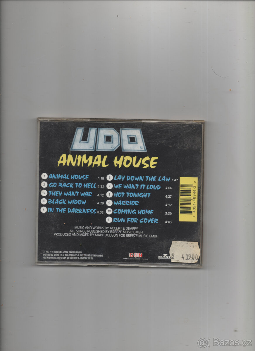 Prodám CD U.D.O. - 2