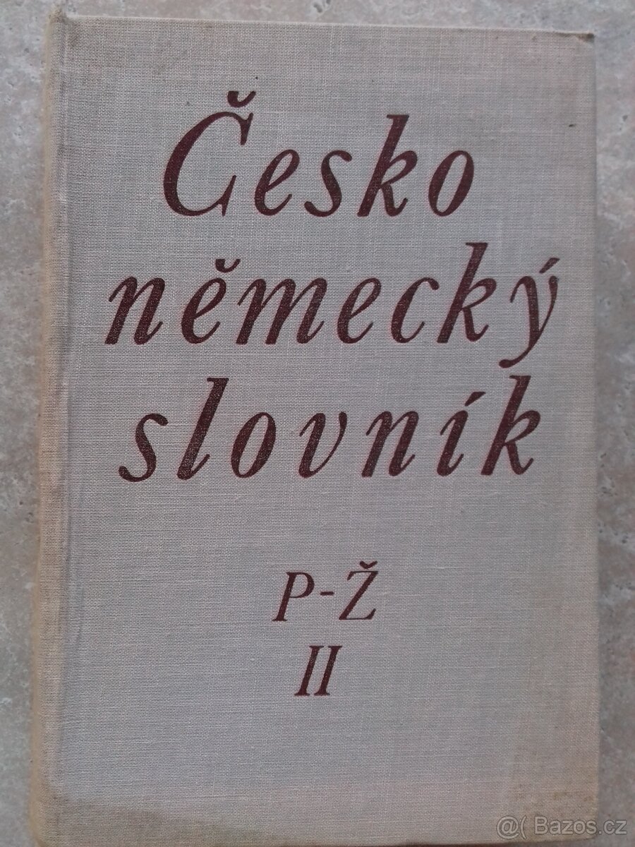 Česko německý slovník - 2