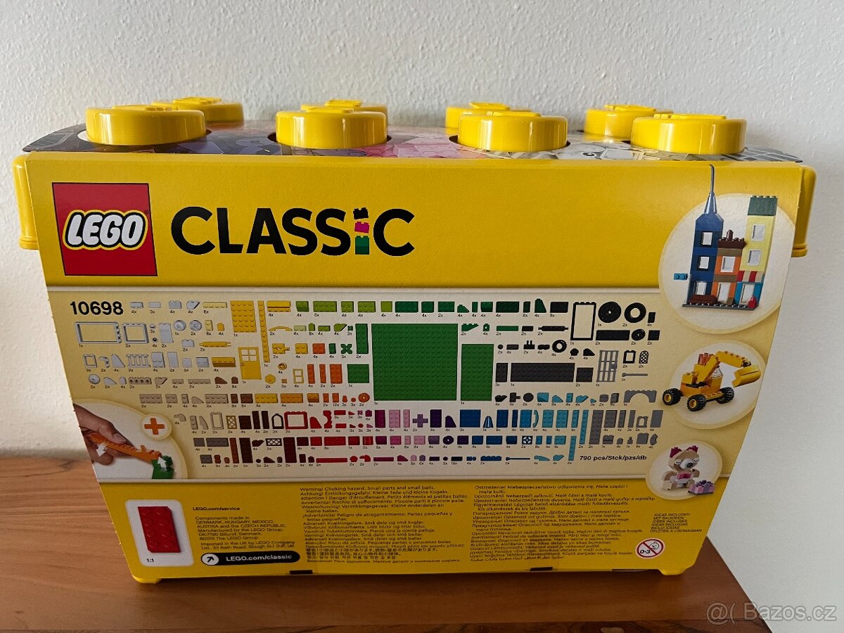 LEGO Classic 10698 Velký kreativní box - nové, nerozbalené - 2