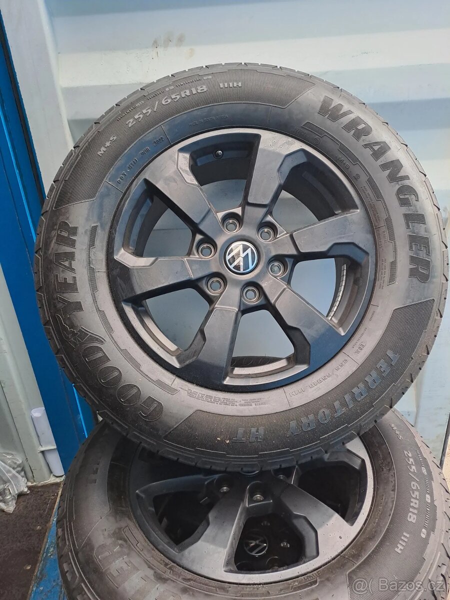 Originál sada 255/65 18 Volkswagen Amarok