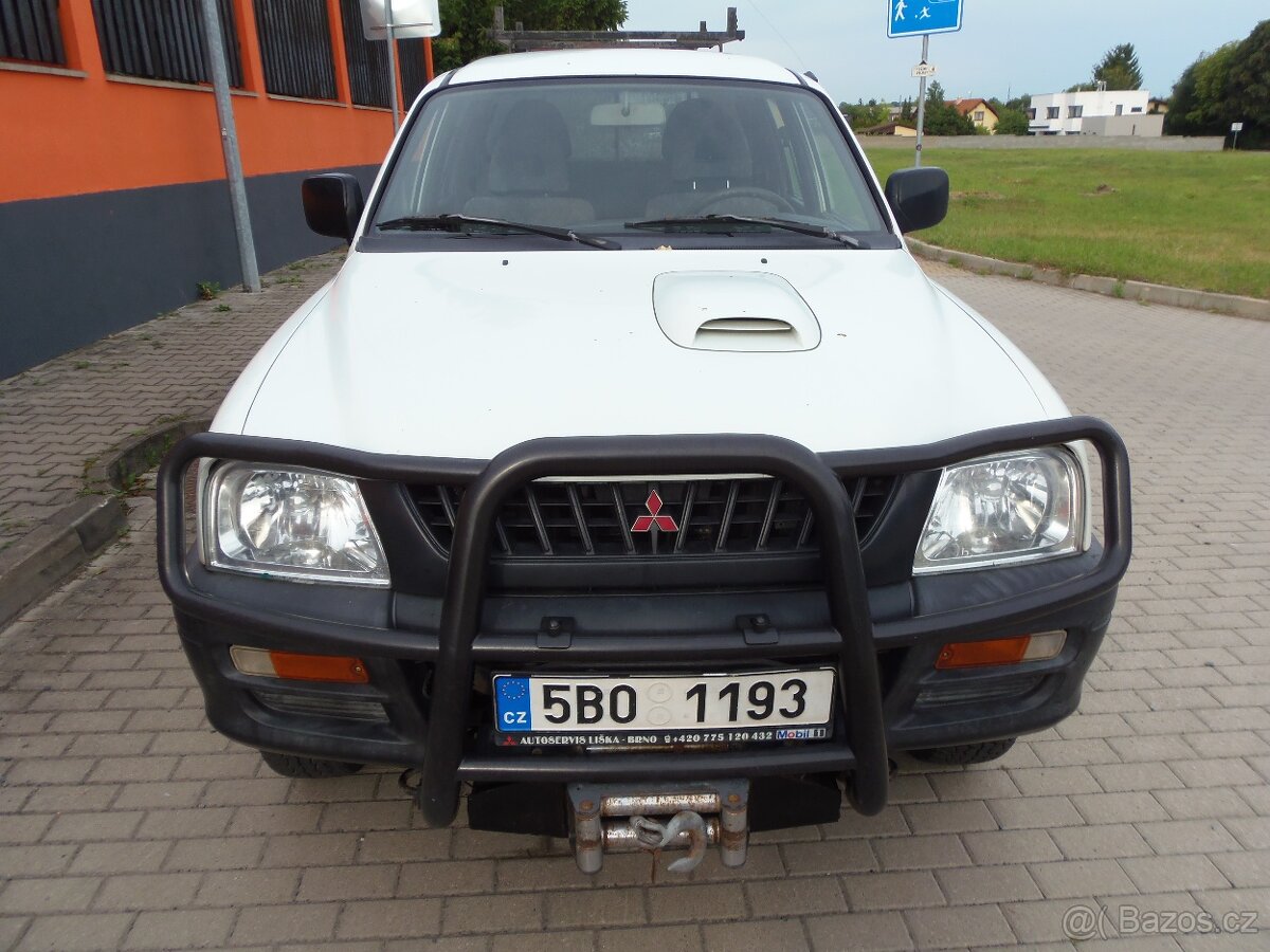 Mitsubishi L200 2.5 TD 4x4 redukce tažné 2.7T