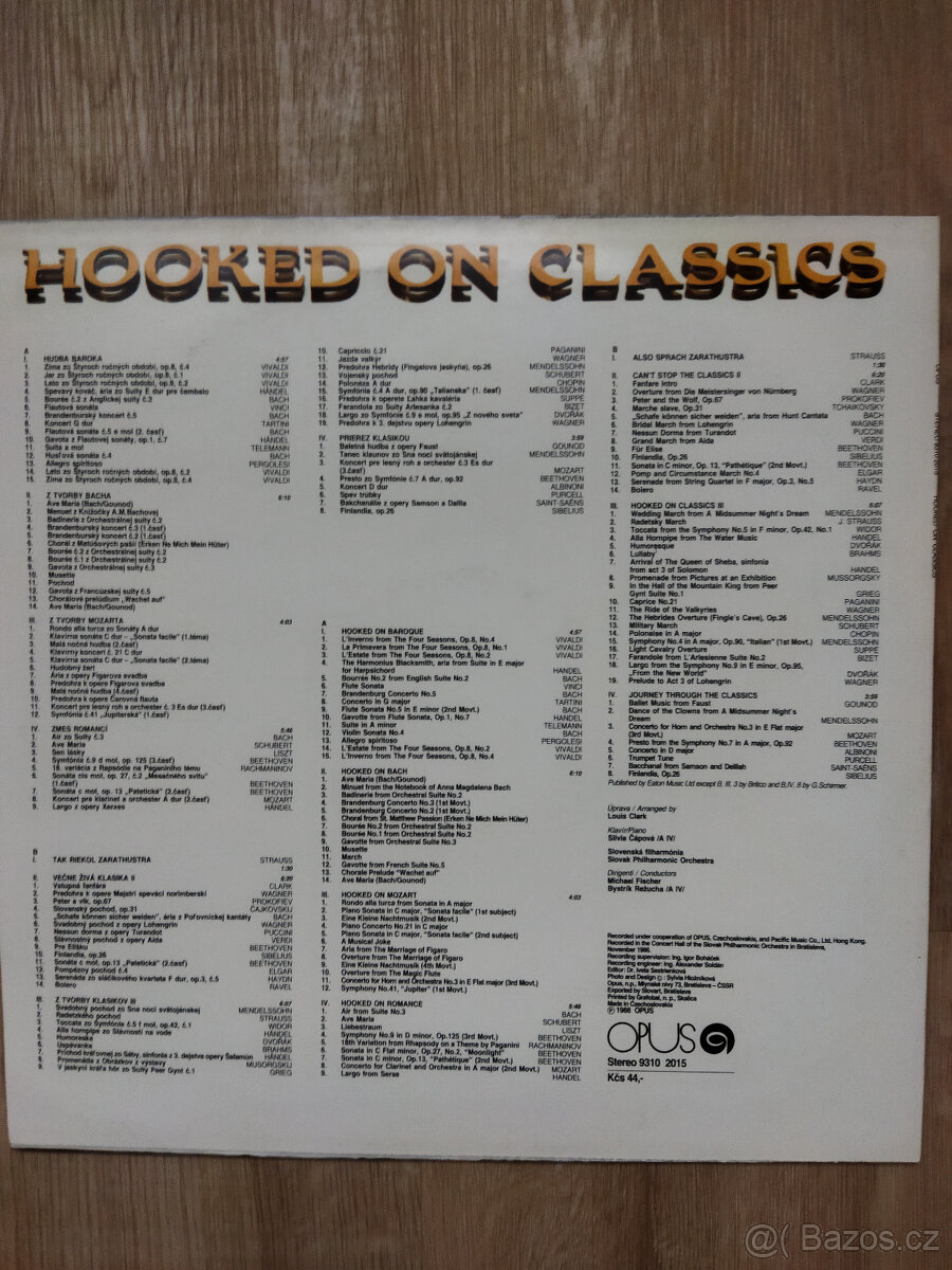 LP Hooked On Classics - 2