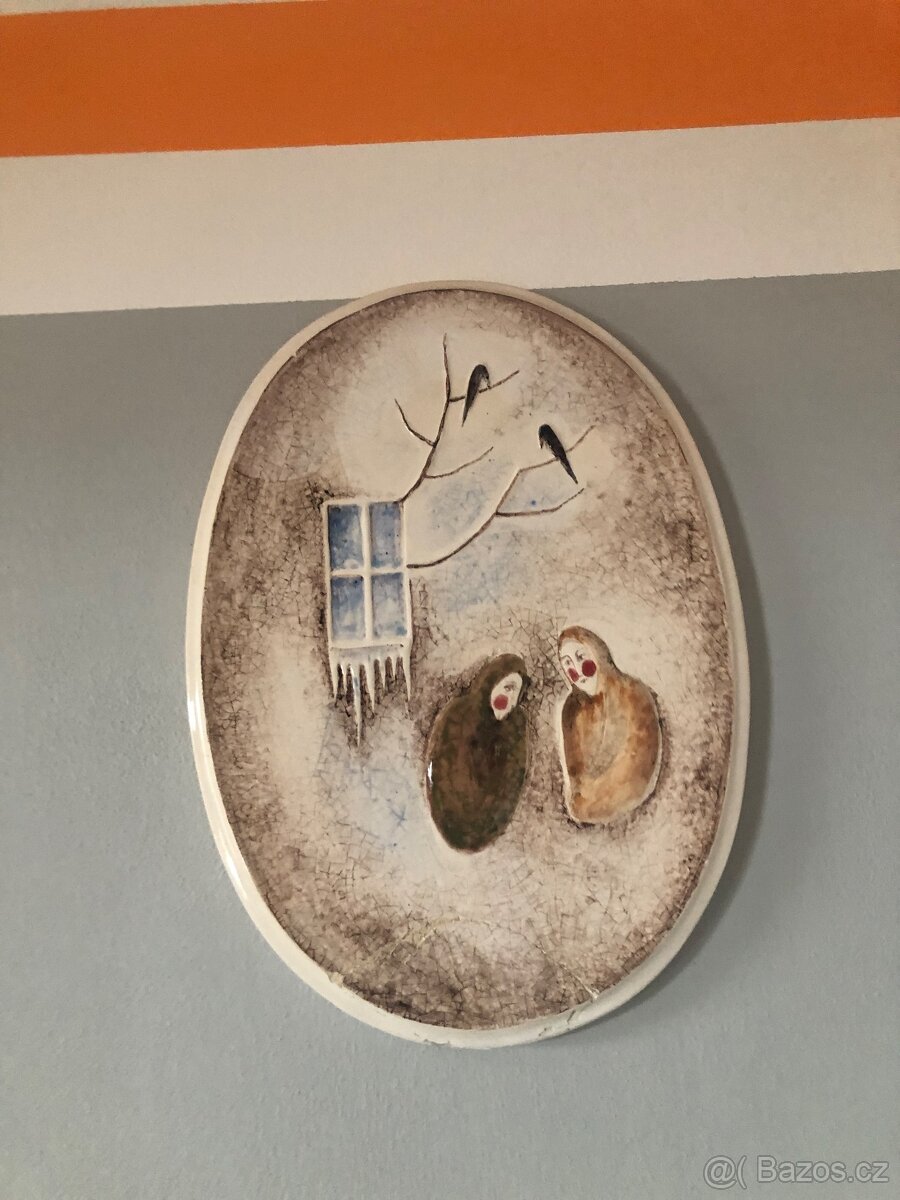 Retro keramická plastika - 2