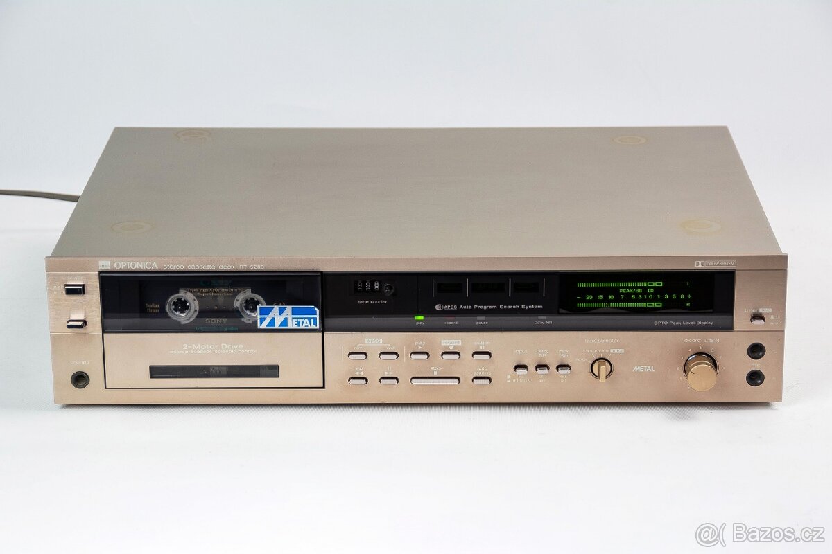 OPTONICA RT-5200 / procesorem řízený, 2-motorový deck - 2