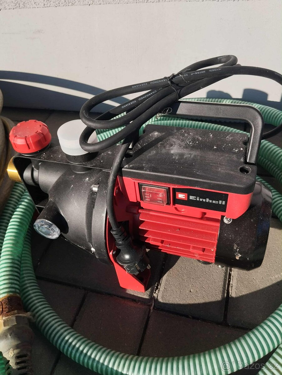 Zahradní čerpadlo, nové + starší sací hadice a 25m 3/4 - 2