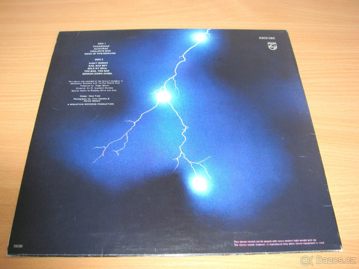 LP - NAZARETH - RAZAMANAS - PHILIPS / 1975 - 2