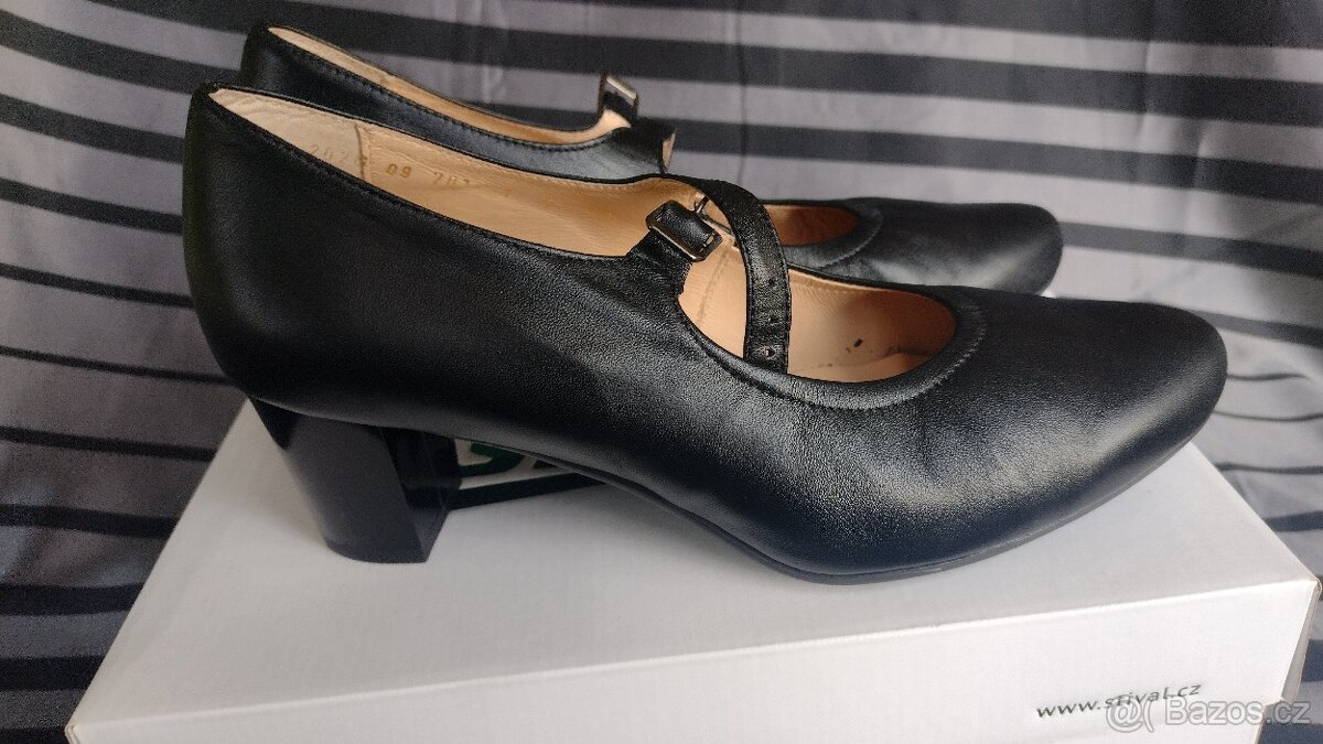 nové dámské celokožené lodičky STIVAL č.39 - 2