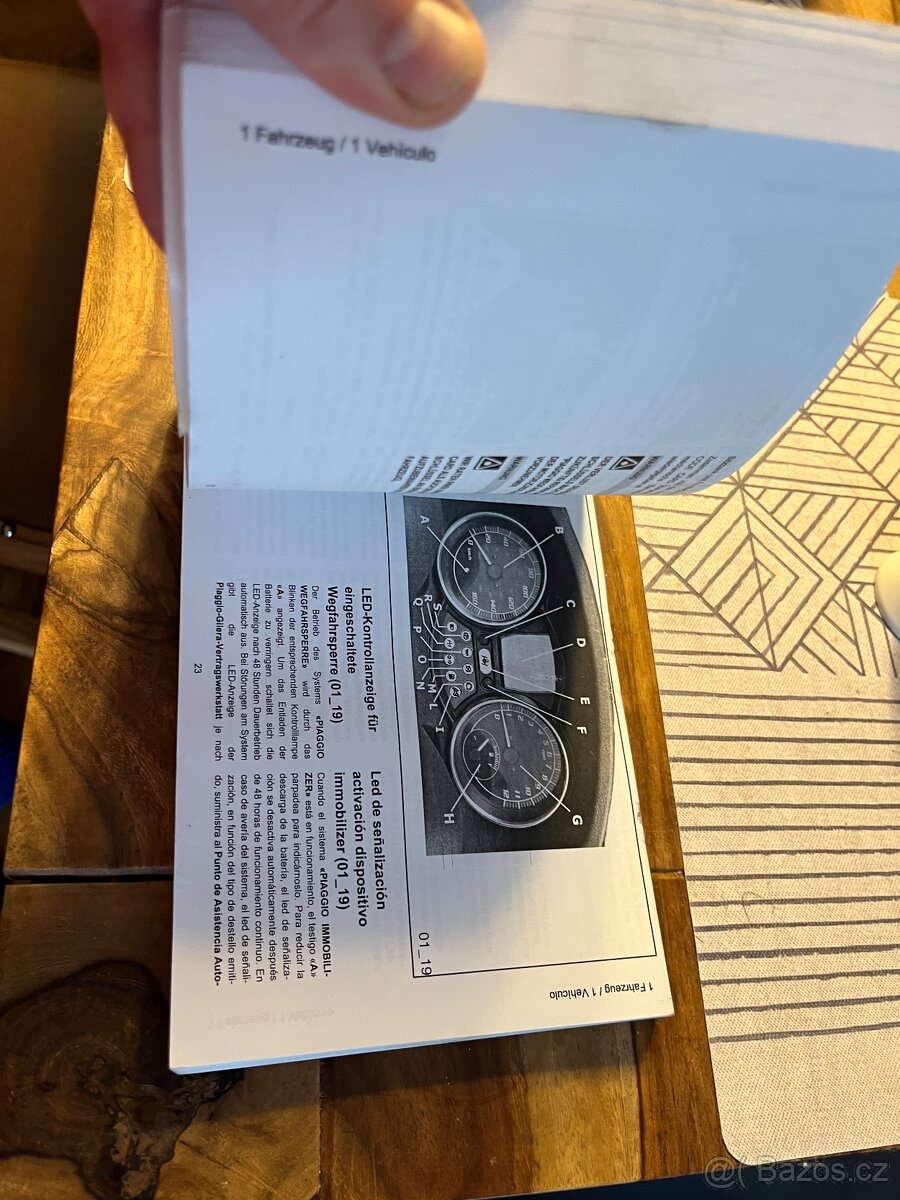 Navod Piaggio mp3 - 2