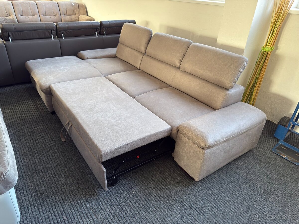 Sedací souprava rohová - rozkládací - NEPOUŽITÉ - 2