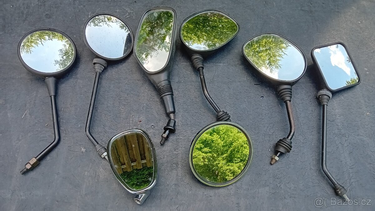 Prodám konvolut zrcátek - 2