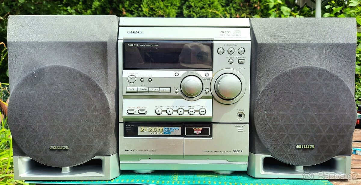 HiFi věž AIWA NSX-R10 + 2 Reprobedny bez D.O. - 2