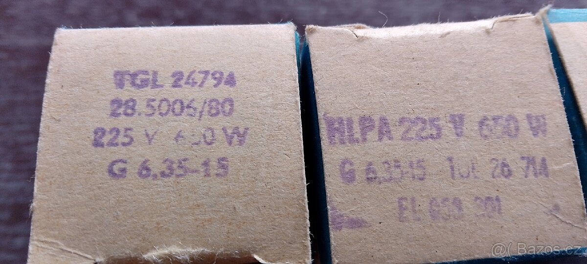 Halogenové žárovky - 2