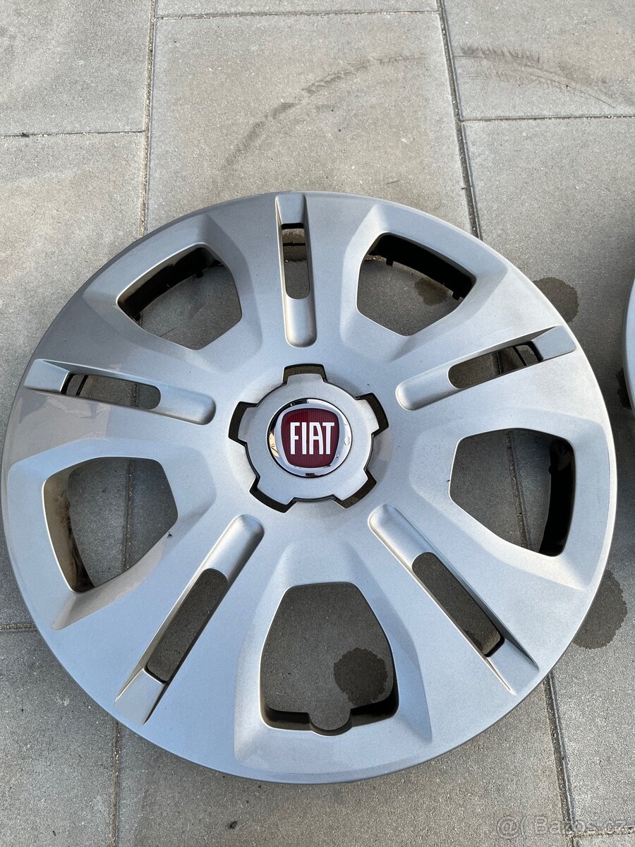 Poklice FIAT 16” originální (4 ks) - 2
