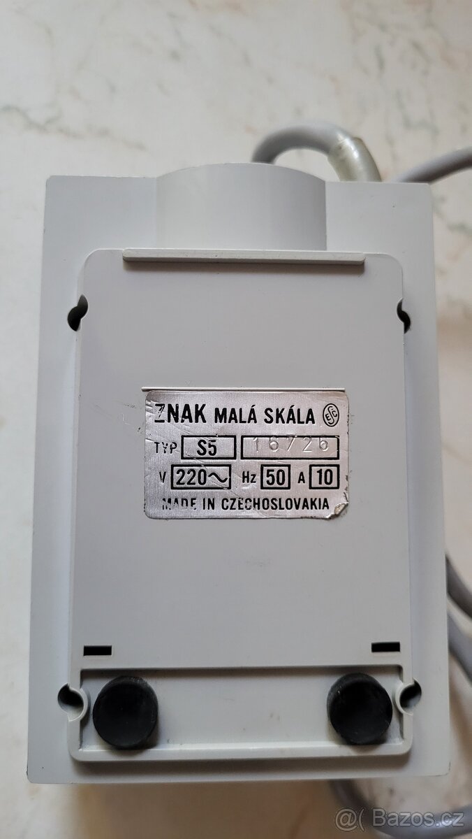 70. léta expozimetr Verralux a hodiny pro fotokomoru - 2