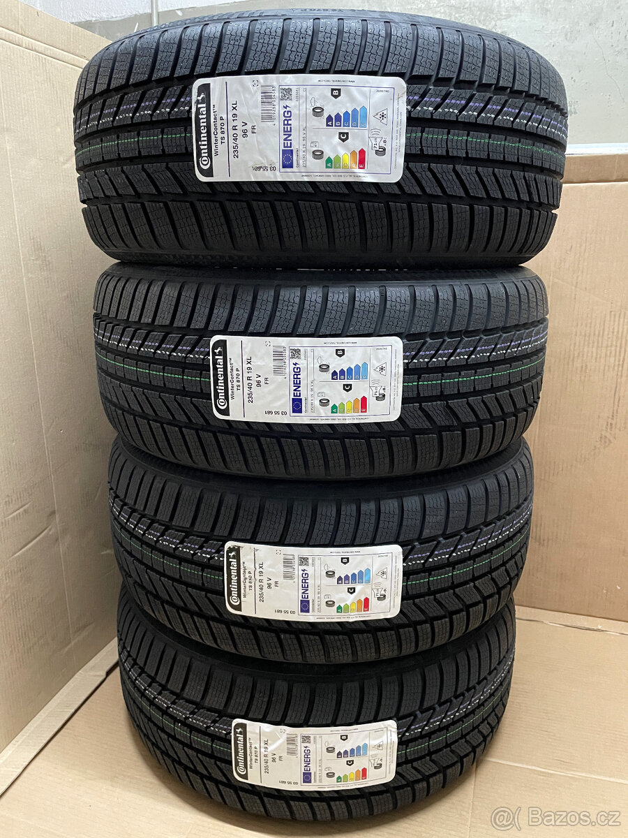 NOVÉ CONTINENTAL WINTERCONTACT TS870P 235/40/19 96V R.V 2025 - 2