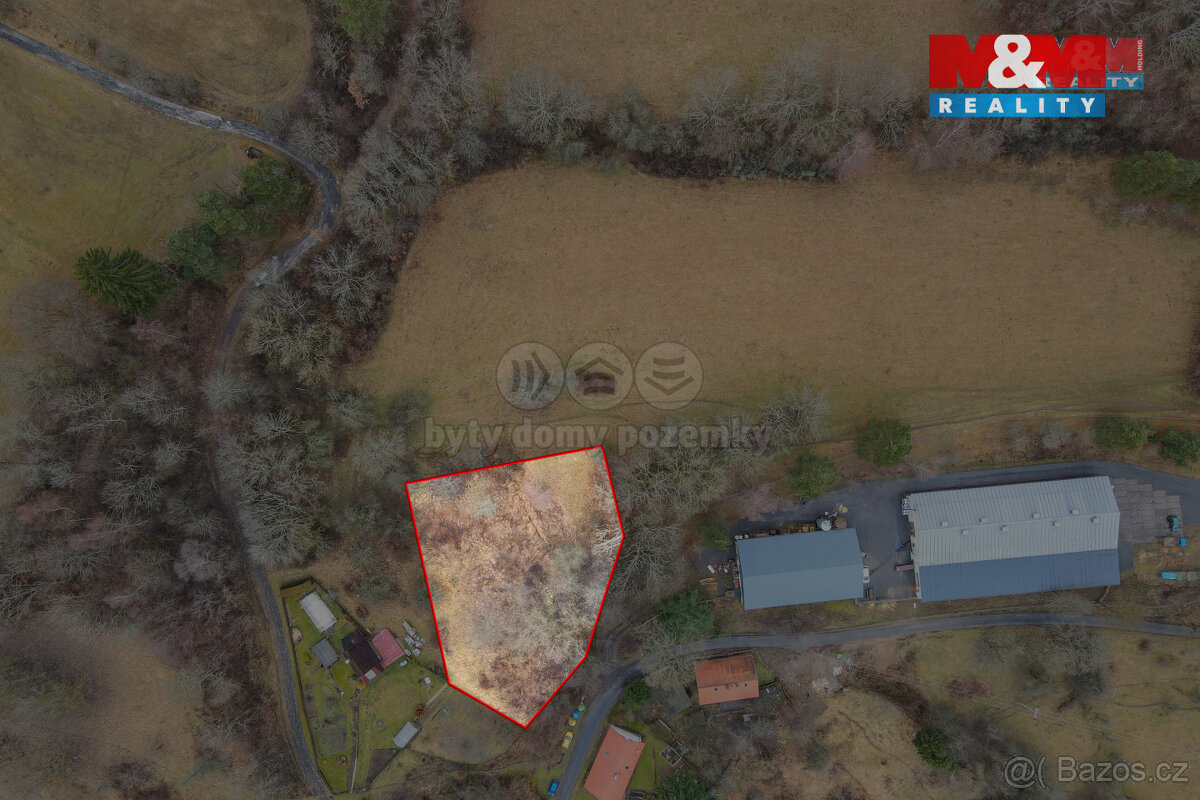 Prodej pozemku k bydlení, 2649 m², Sušice - 2