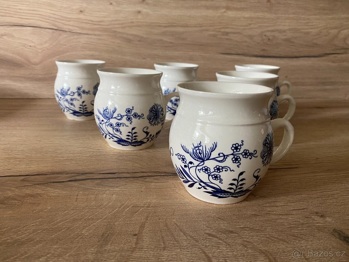 hrnek hrneček cibulák buclák hrnečky na chalupu malované - 2