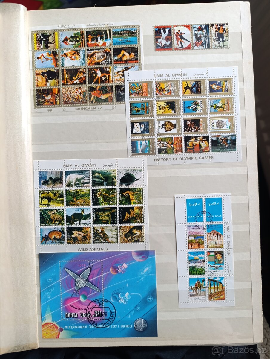 6 x album známek - 2