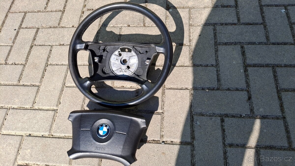 Prodám volant + airbag na BMW X5, e53 - 2