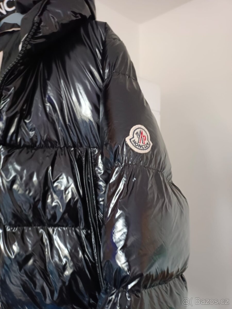 Dámský nový lesklý zimní kabát - bunda Moncler XXL - 2