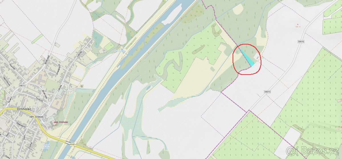 Prodám pozemky v k. ú. Brod nad Dyjí - 2