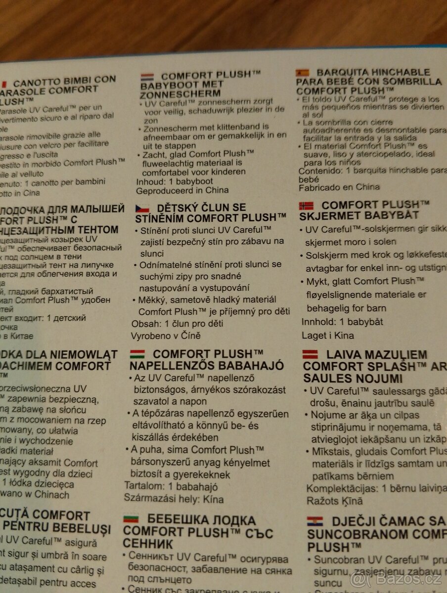 Dětský člun se stínítkem - 2